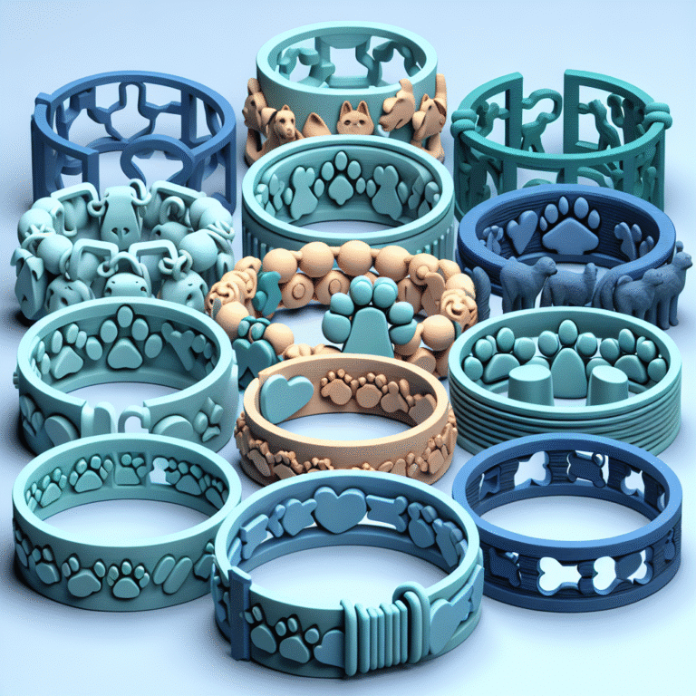 3D-printed bracelets that every dog lover needs