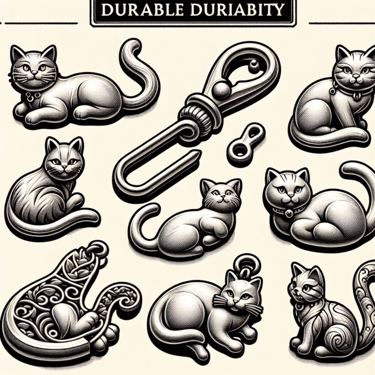 discover durable 3D-printed cat charms for feline fans