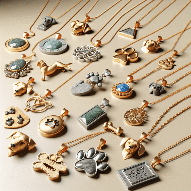 top custom pet necklaces for stylish dog lovers