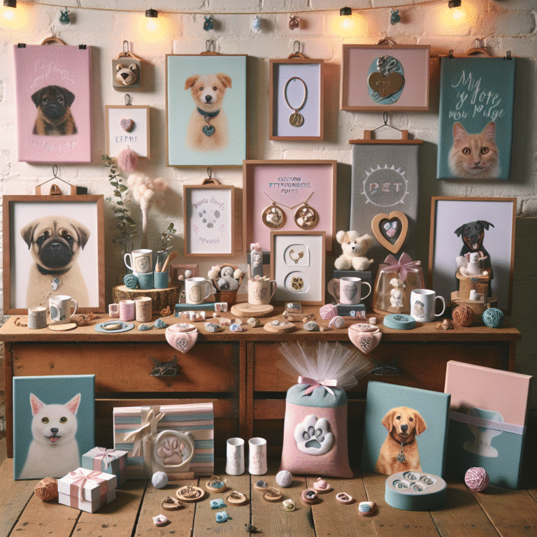 unique engagement gifts for pet lovers