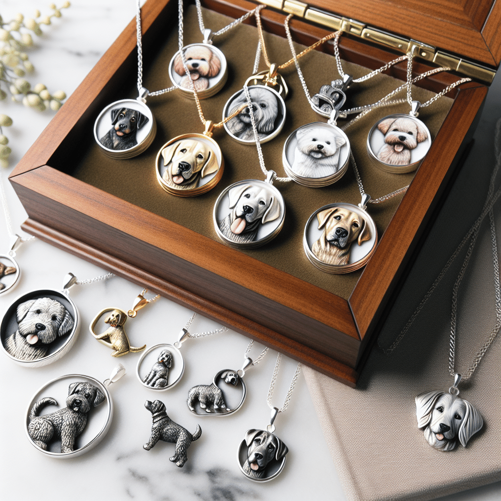 customized necklaces for dog owners