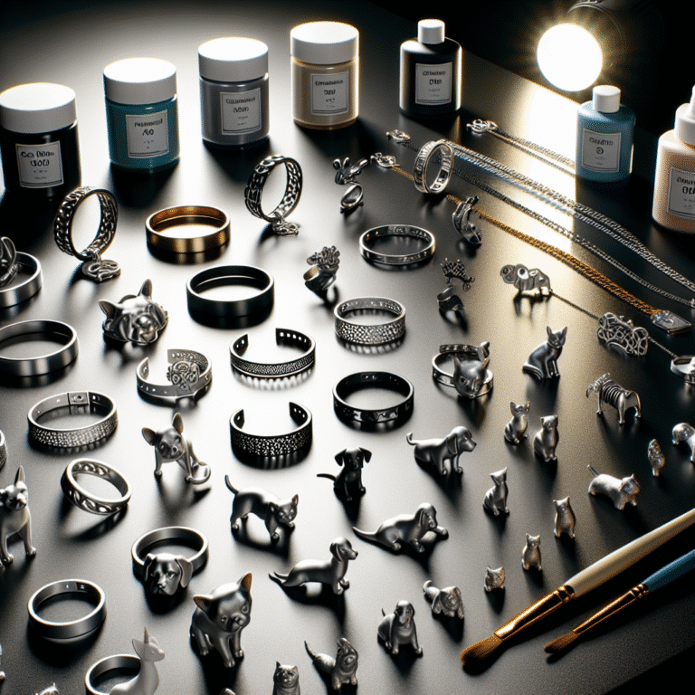 enhancing your 3D-printed pet jewelry with custom finishes