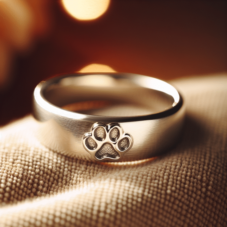 review of custom engraved paw print rings for heartfelt gifts