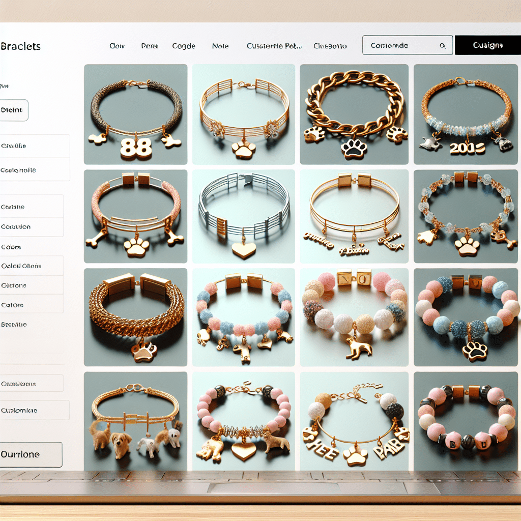 top custom pet bracelets to buy online