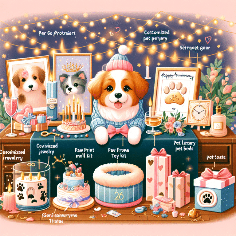 anniversary gift ideas for pet owners