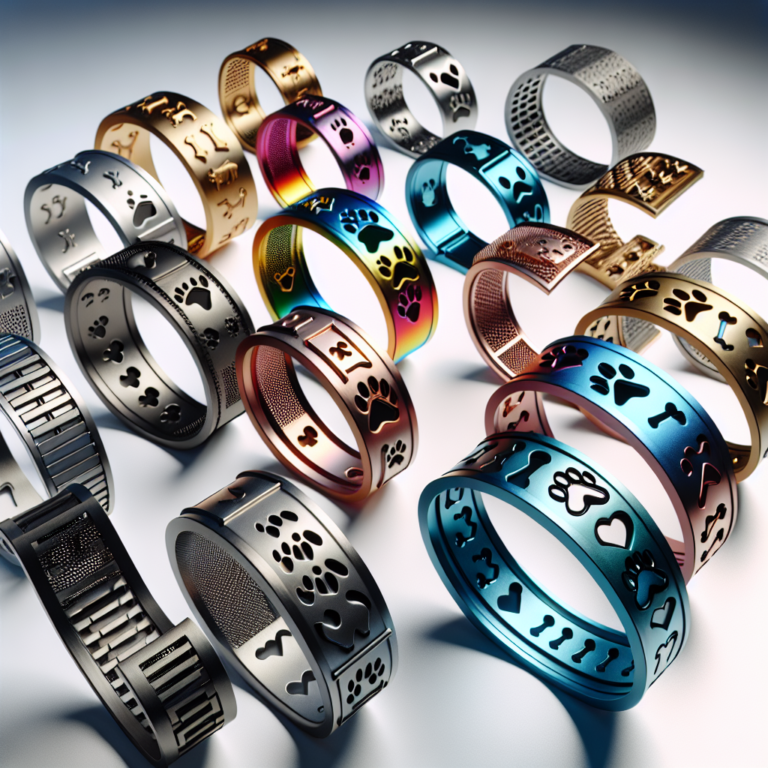 stylish 3D-printed bracelets for dog enthusiasts