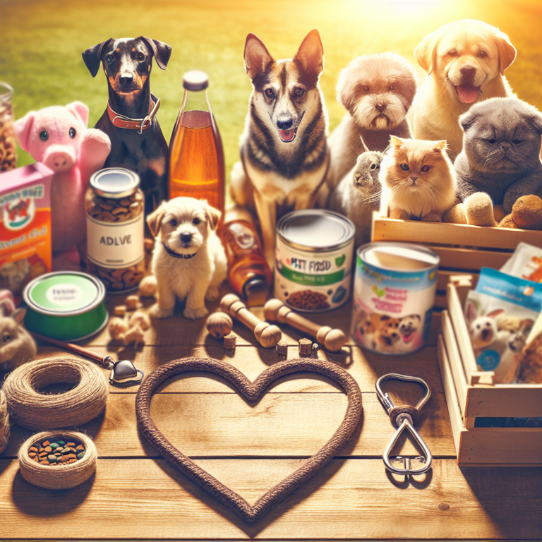products supporting pet charities