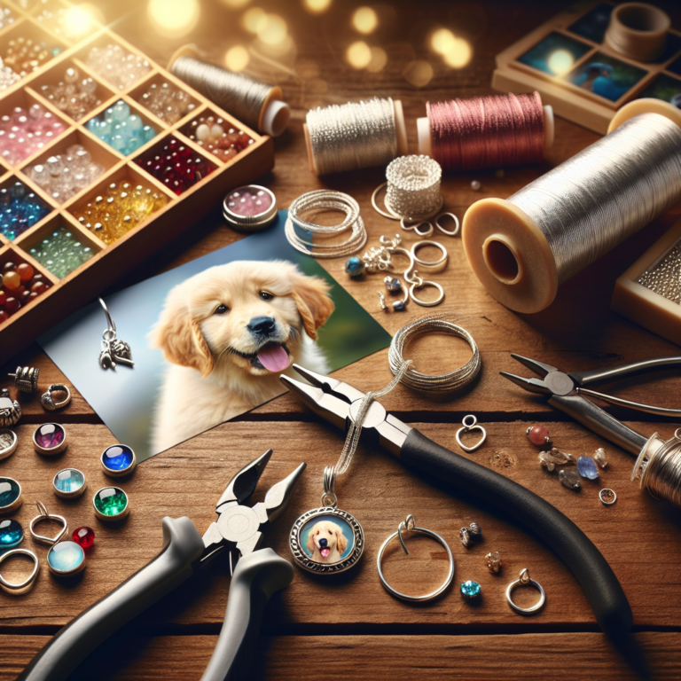designing jewelry with personalized pet photos