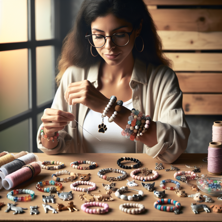 how to design unique bracelets for pet lovers
