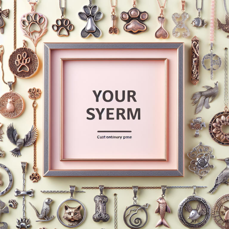 inspiration for custom pet-themed necklaces